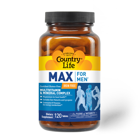 MAX For Men® Iron Free Multivitamin