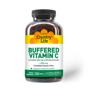 Buffered Vitamin C with Bioflavonoids 1000mg – 250 Tablets