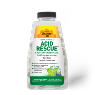 Acid Rescue™ Calcium Carbonate – 220 Chewables